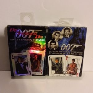 Set of James Bond Cards